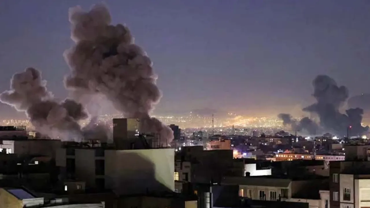 তেহরানের গান্ধী হাসপাতালে বিমান হামলা