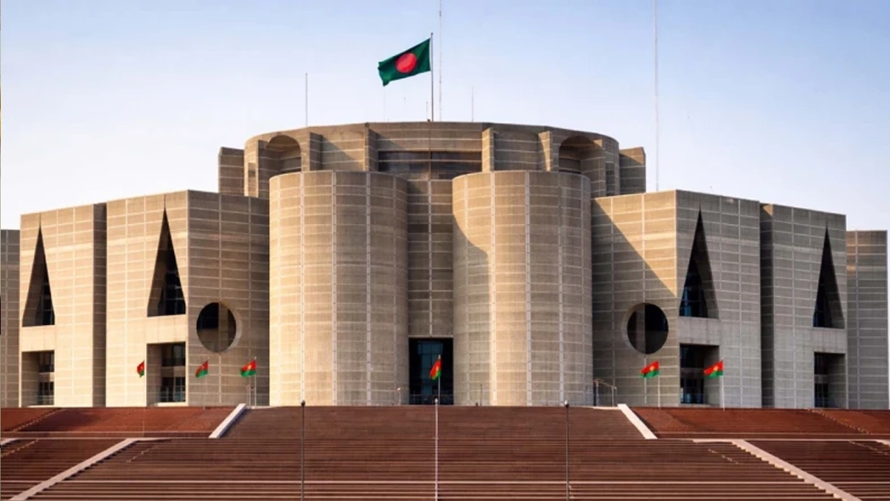 জাতীয় সংসদ ভবন ।। ফাইল ছবি