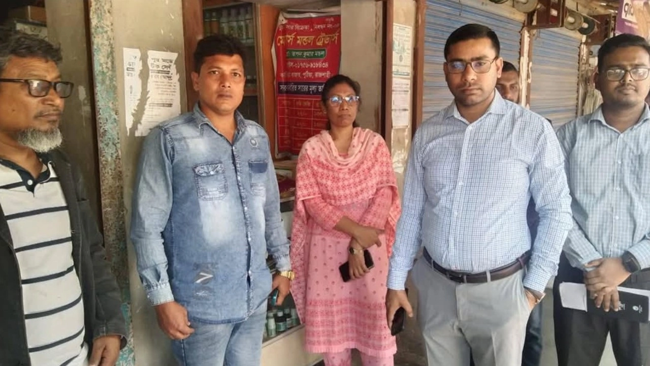 পুঠিয়ায় ৩ সার ব্যবসায়ীকে ২০ হাজার টাকা জরিমানা