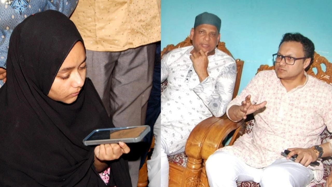 নিহত প্রবাসী মহসিনের কন্যা