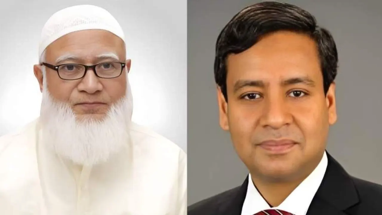 জামায়াত আমির ডা. শফিকুর রহমান ও গোলাম মাওলা রনি