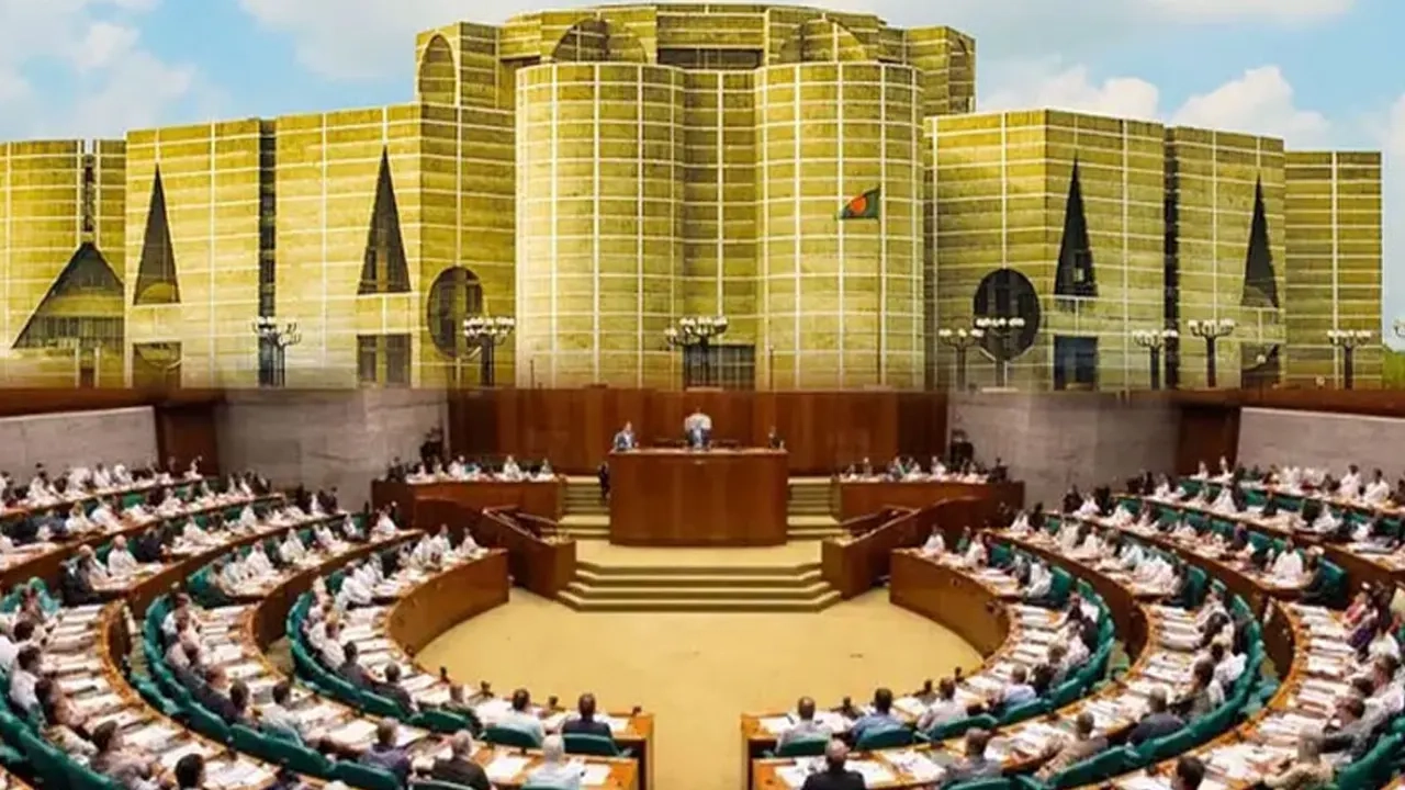 জাতীয় সংসদ ভবন-ফাইল ছবি