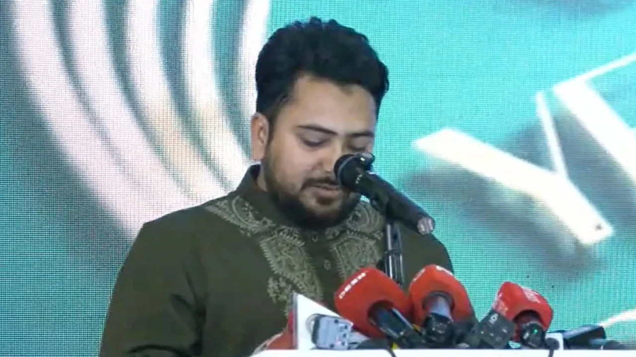 বিরোধী দলীয় চিফ হুইপ নাহিদ ইসলাম