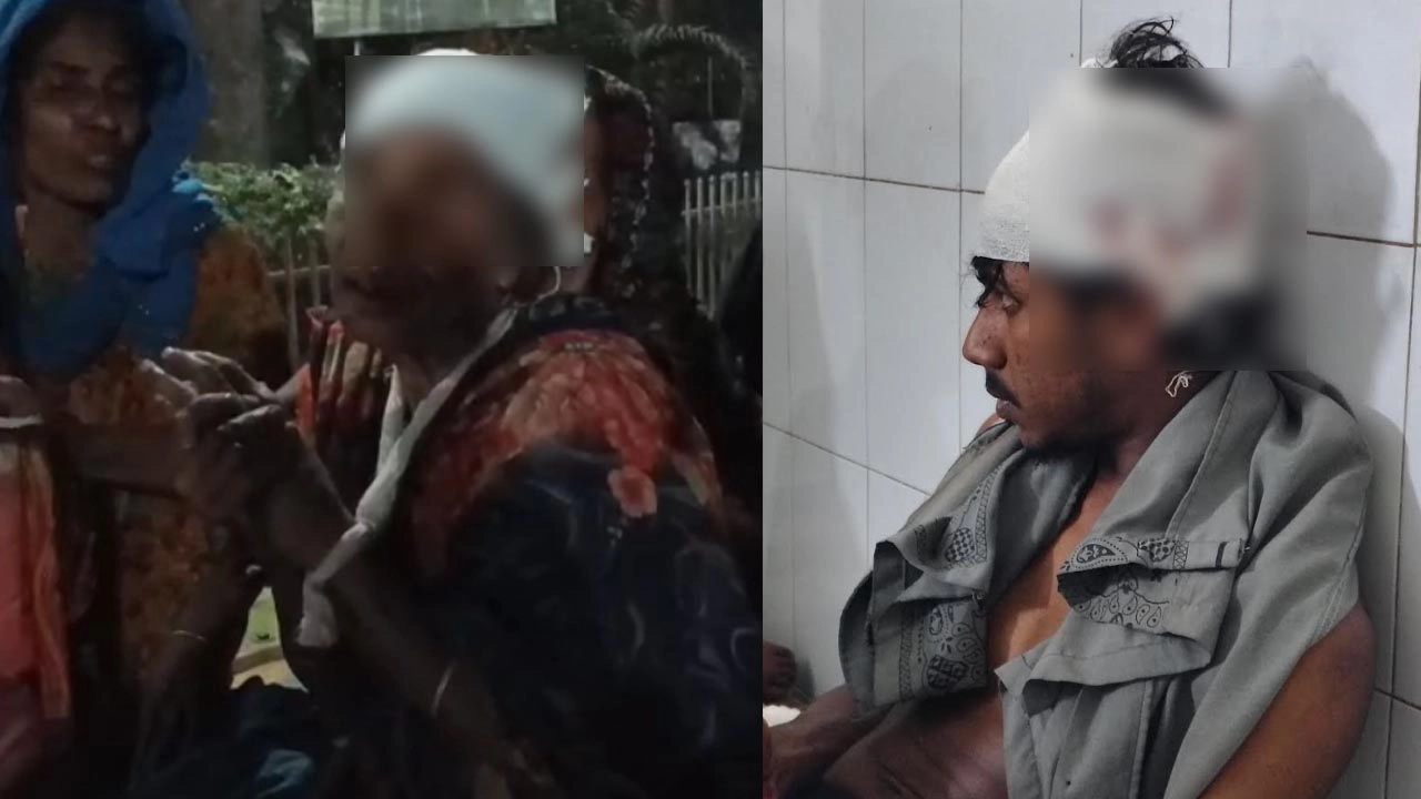 পাংশায় জমি সংক্রান্ত বিরোধে রণক্ষেত্র