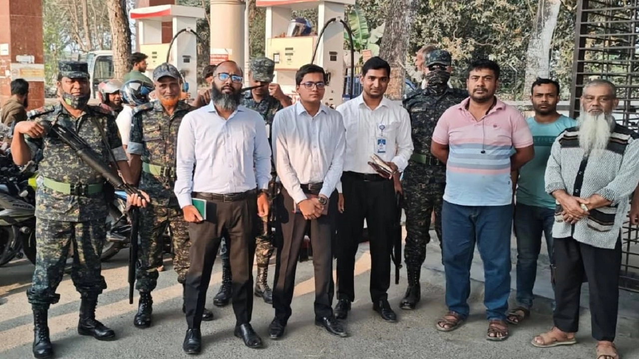 রাজবাড়ীতে প্রশাসনের অভিযান