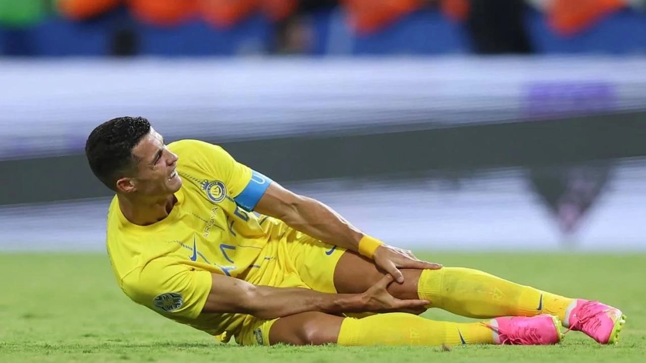 হ্যামস্ট্রিং ইনজুরিতে ক্রিশ্চিয়ানো রোনালদো।