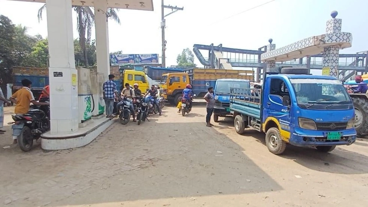 মুন্সীগঞ্জের ফিলিং স্টেশন