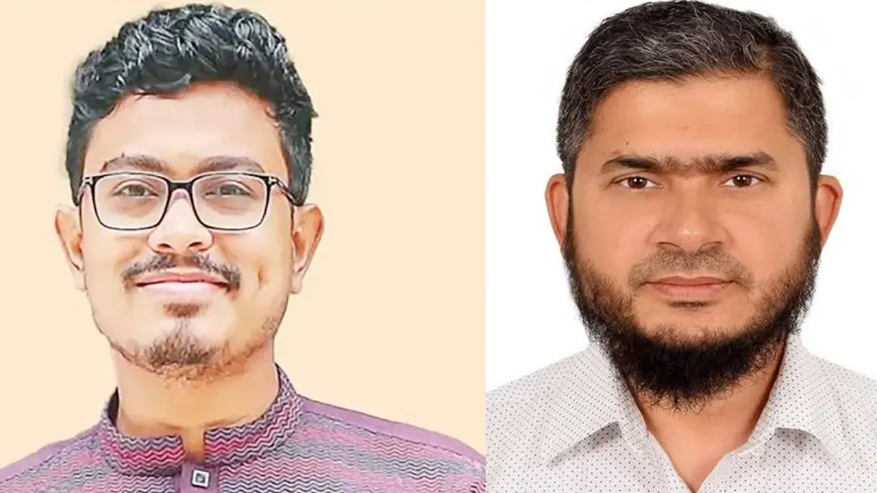 ডাকসু ভিপি সাদিক কায়েম ও ডা. এস এম খালিদুজ্জামান