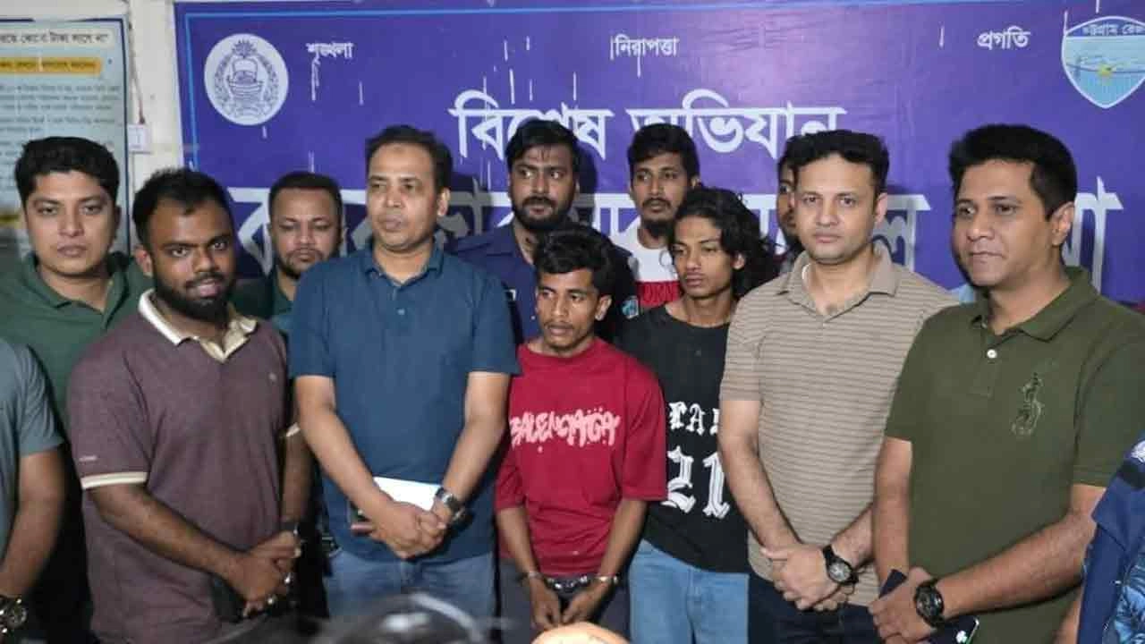 গ্রেপ্তারকৃত আসামি