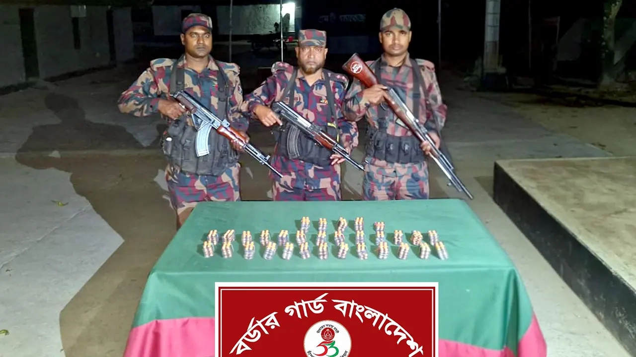 চাঁপাইনবাবগঞ্জ সীমান্তে ৩০৫০ পিস ভারতীয় ট্যাপেন্টাডল ট্যাবলেট জব্দ