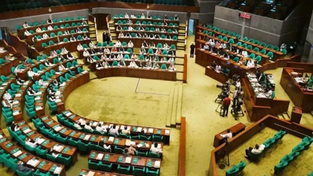 সংসদ অধিবেশন চলাকালী ফাইল ছবি