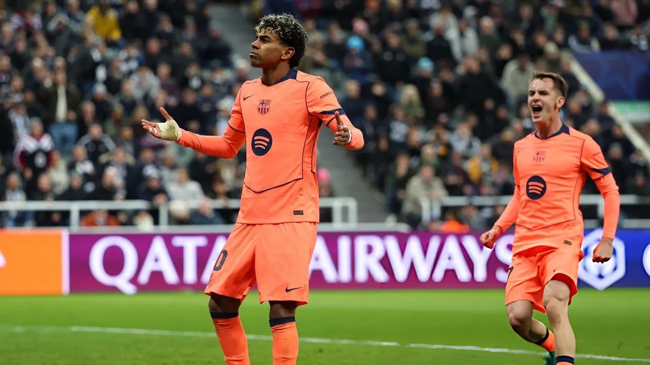 ইয়ামালের গোলে হার এড়ালো বার্সেলোনা 