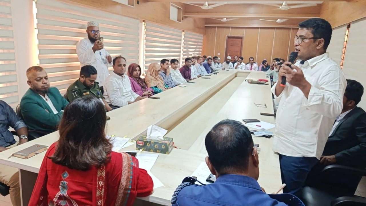 ঈদুল ফিতর এবং জাতীয় দিবস সামনে রেখে তাড়াইলে আইন-শৃঙ্খলা ও প্রস্তুতি সভা