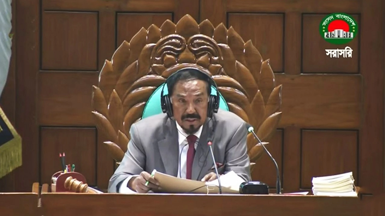 সংসদ অধিবেশন রোববার পর্যন্ত মুলতবি