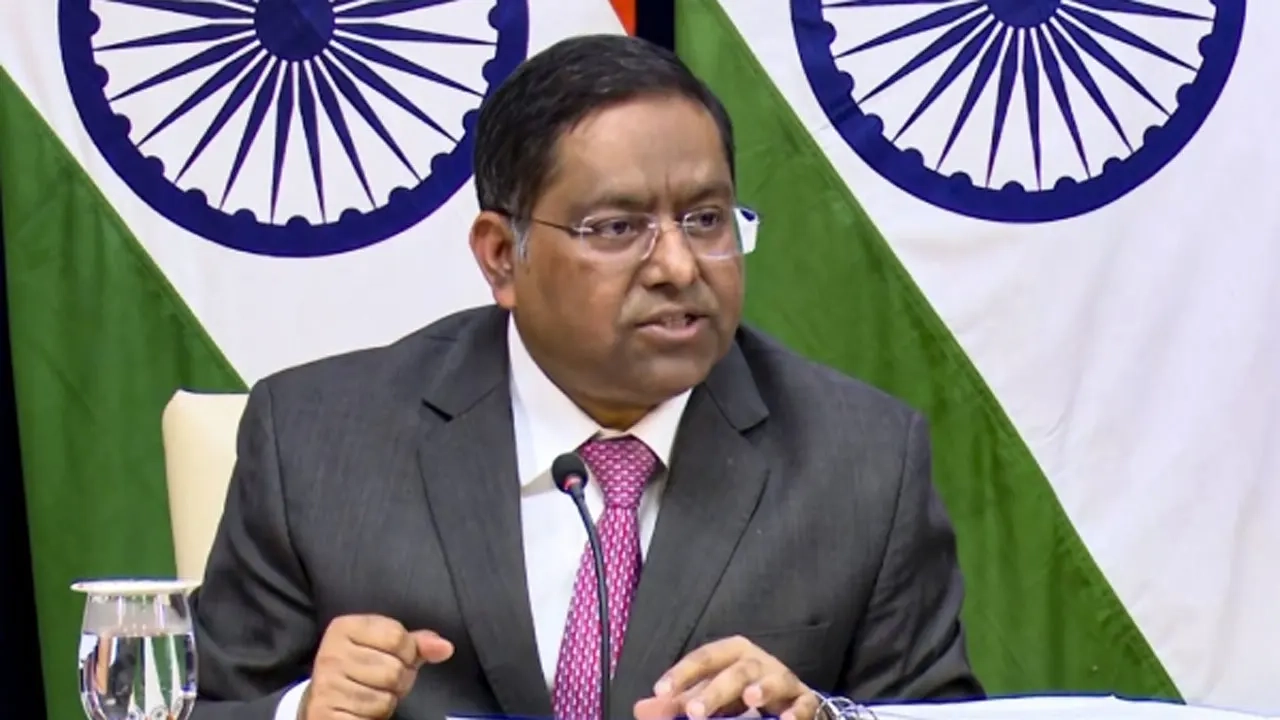 ভারতের পররাষ্ট্র মন্ত্রণালয়ের মুখপাত্র রণধীর জয়সোয়াল ।। ছবি: সংগৃহীত