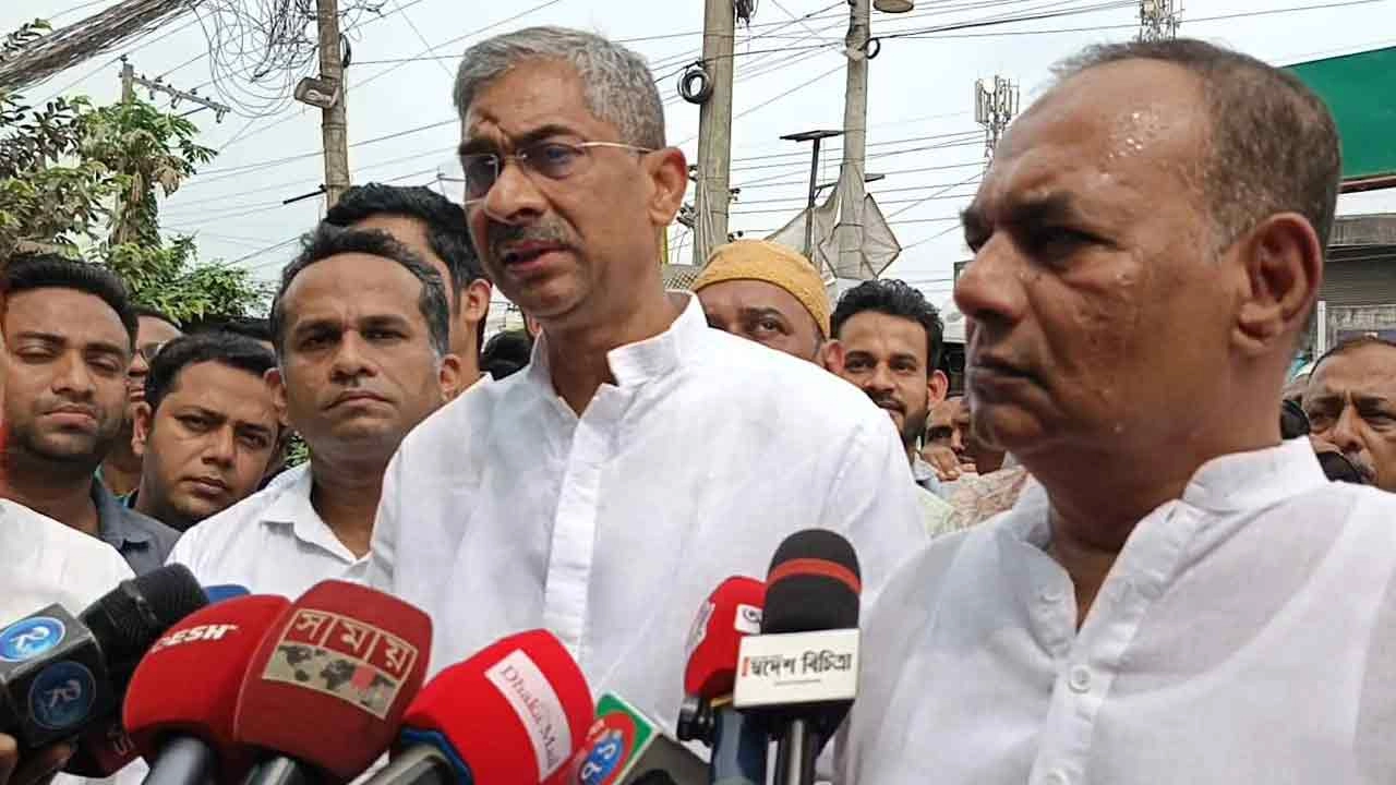 পানিসম্পদ মন্ত্রী ও বিএনপির যুগ্ম মহাসচিব শহীদ উদ্দিন চৌধুরী এ্যানি