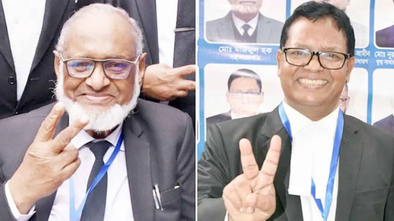 ২১টি পদের মধ্যে ২০টিতেই বিজয়ী হয়েছেন বিএনপিপন্থী আইনজীবীরা