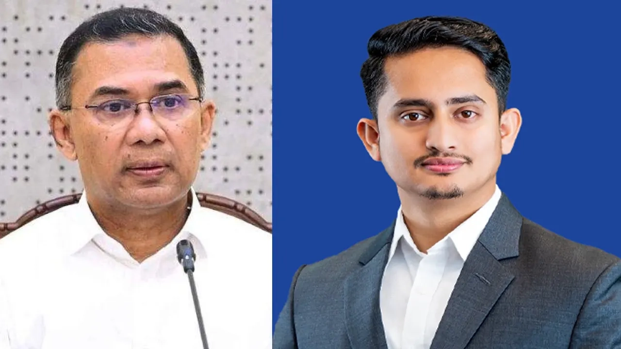 তারেক রহমান ও সারজিস আলম