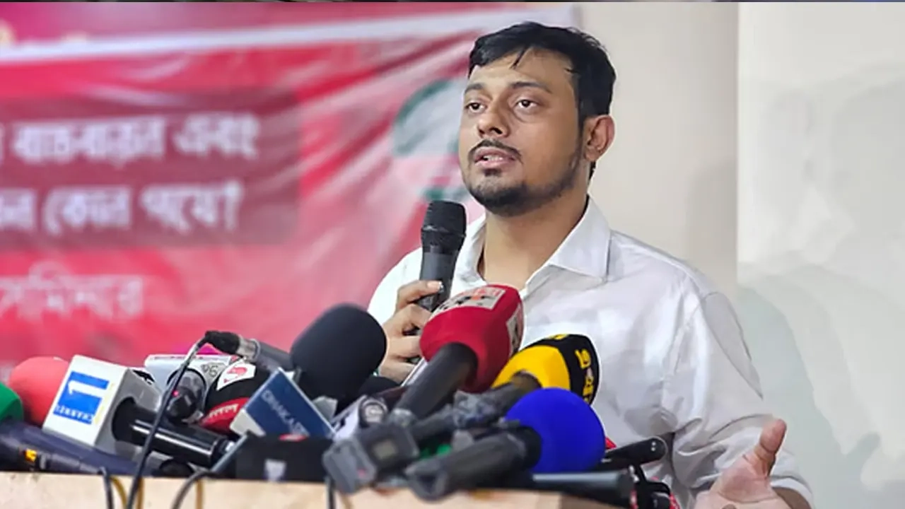 জাতীয় নাগরিক পার্টির (এনসিপি) মুখ্য সমন্বয়ক নাসীরুদ্দীন পাটওয়ারী ।। ফাইল ছবি