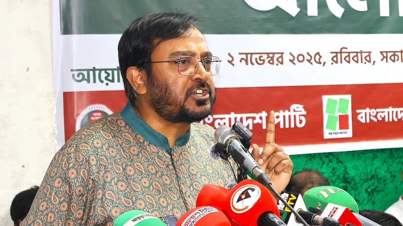 বাংলাদেশ পার্টির (এবি পার্টি) চেয়ারম্যান মজিবুর রহমান মঞ্জু  ।। ছবি: সংগৃহীত