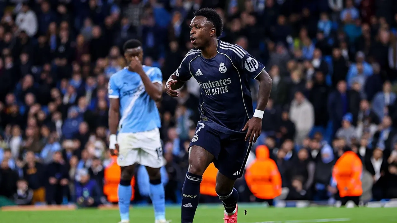 শেষ মুহূর্তে গোলের পর ভিনিসিয়ুস জুনিয়র