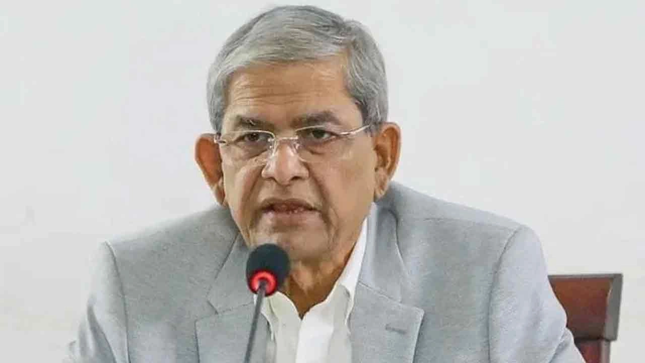 বিএনপির মহাসচিব মির্জা ফখরুল ইসলাম আলমগীর