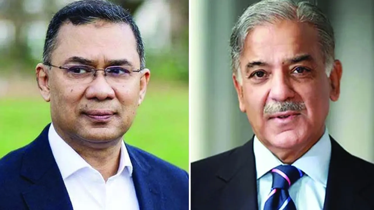 বাংলাদেশের প্রধানমন্ত্রী ও পাকিস্তানের প্রধানমন্ত্রী