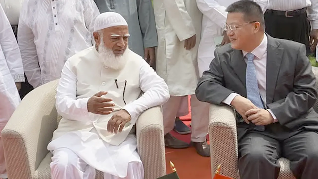 জামায়াত আমির ডা. শফিকুর রহমান ও বাংলাদেশে নিযুক্ত চীনের রাষ্ট্রদূত
