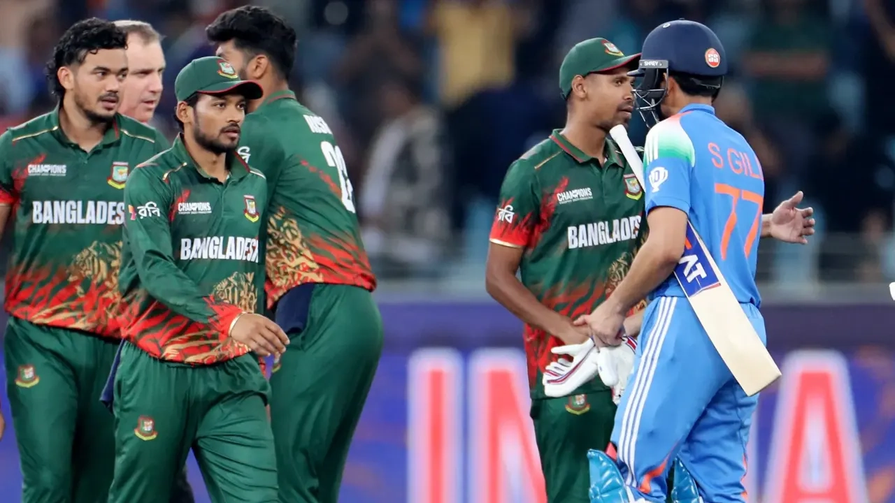 বাংলাদেশ বনাম ভারত ম্যাচের চিত্র ।। ফাইল ছবি