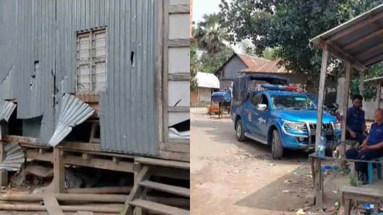 আধিপত্য বিস্তারকে কেন্দ্র করে ককটেল বিস্ফোরণ, বাড়িঘর ভাঙচুর