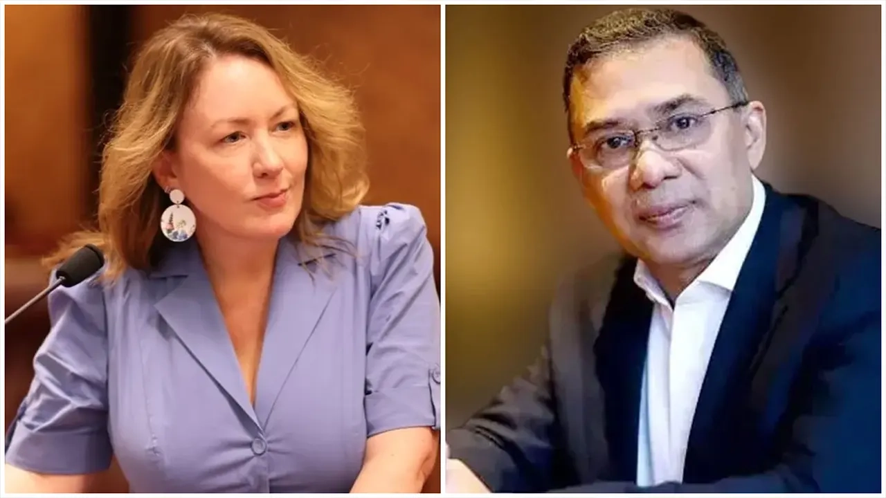 অস্ট্রেলিয়ার সংসদ সদস্য অ্যাবিগেইল বয়েড এবং প্রধনমন্ত্রী তারেক রহমান