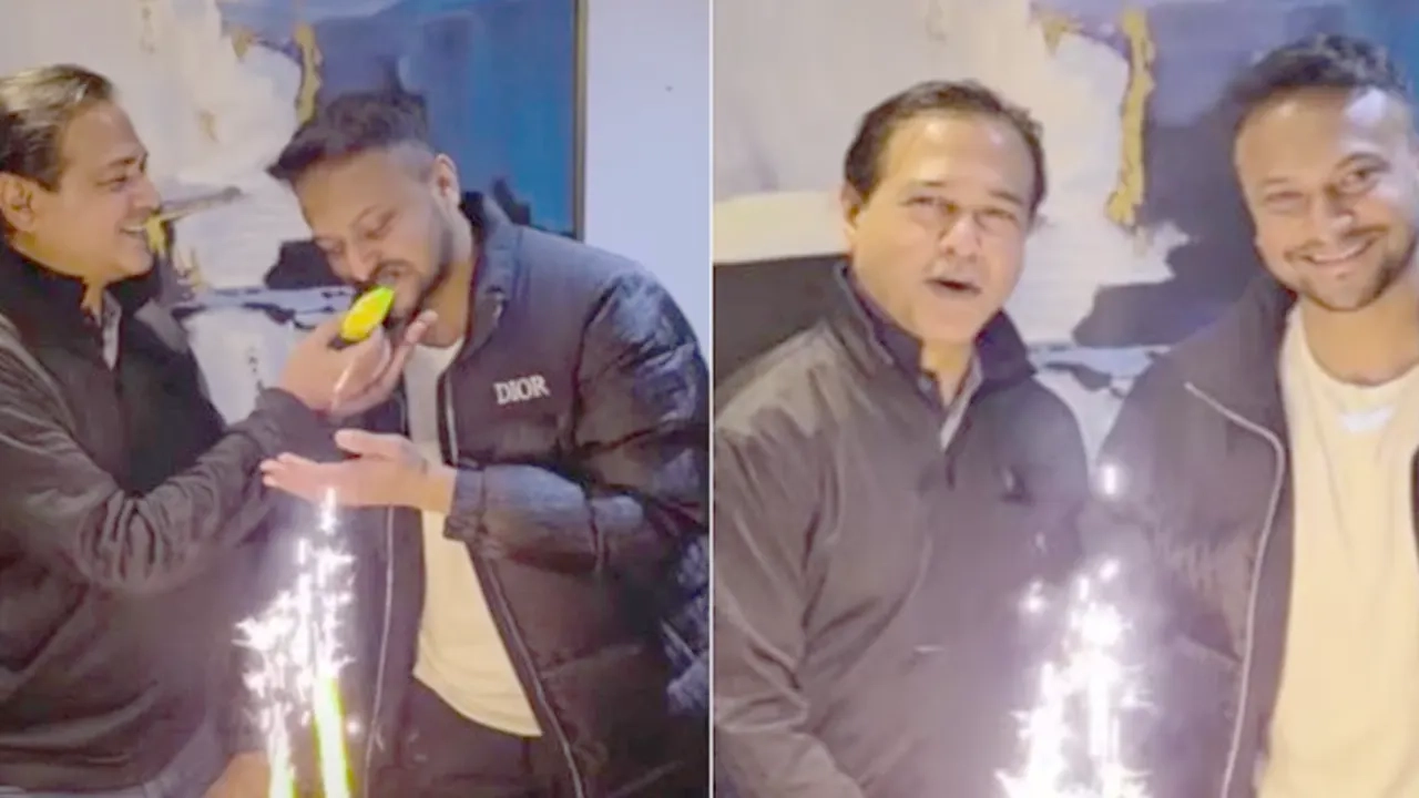 সাকিব আল হাসানের জন্মদিন উদযাপন করেছেন বিসিবি পরিচালক আসিফ আকবর