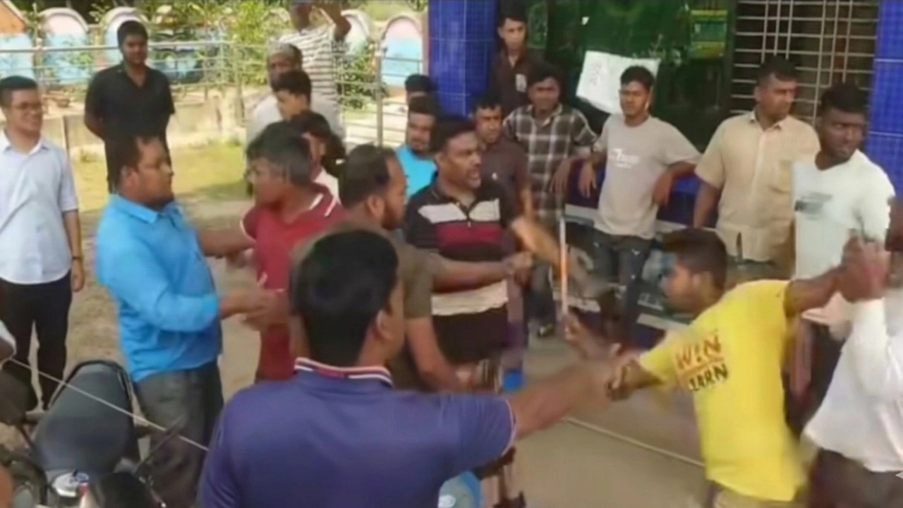 মেহেরপুরে ফিলিং স্টেশনে তেল নিতে গিয়ে বিএনপি নেতাকে গণপিটুনি