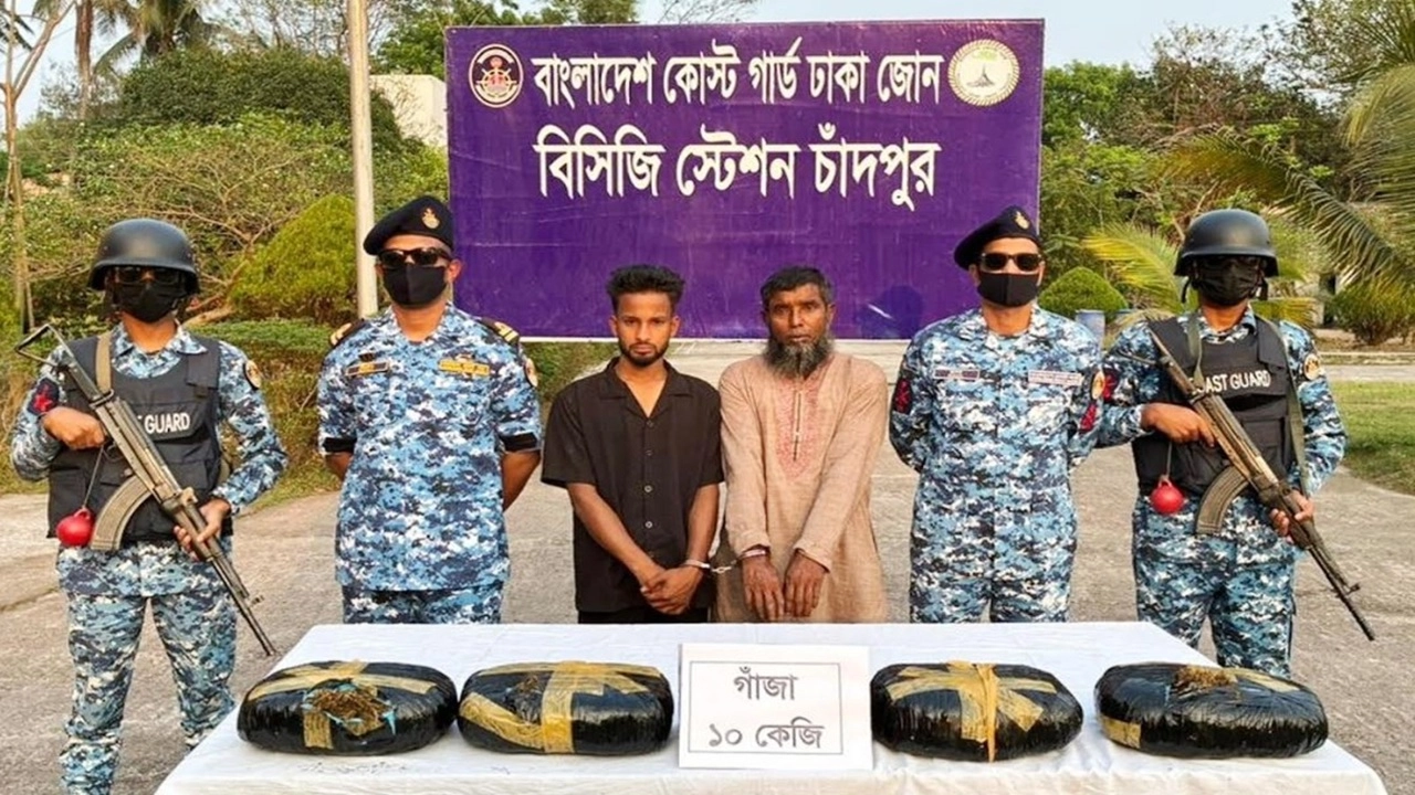 চাঁদপুরে দুই মাদক কারবারি আটক