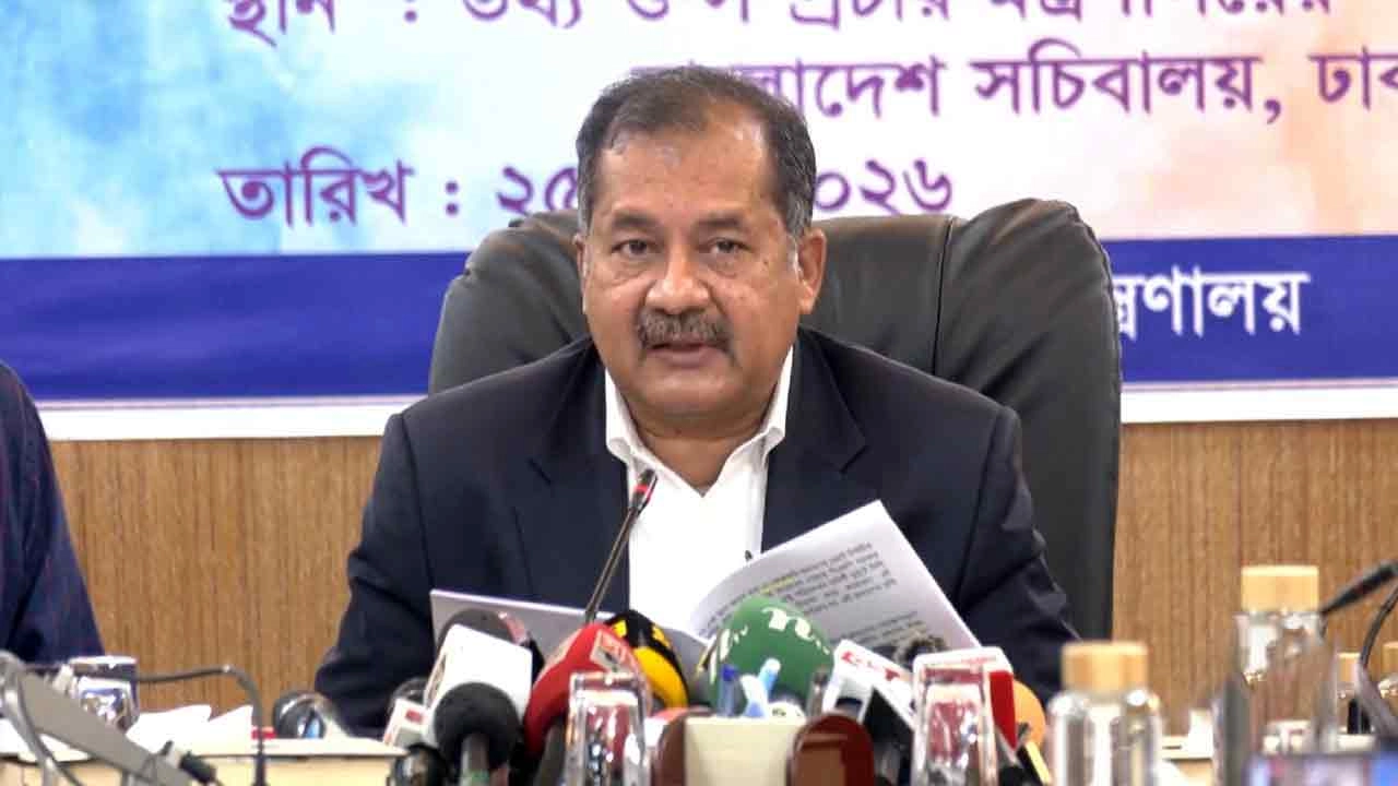 তথ্য ও সম্প্রচারমন্ত্রী জহির উদ্দিন স্বপন