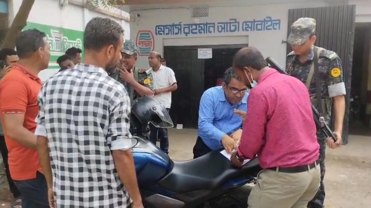 চুয়াডাঙ্গায় যৌথ অভিযানে তিন প্রতিষ্ঠানকে জরিমানা