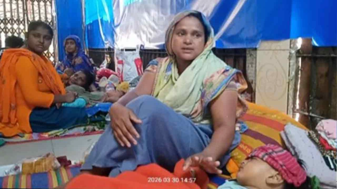 যশোর জেনারেল হাসপাতালে ভর্তিকৃত শিশু রোগী