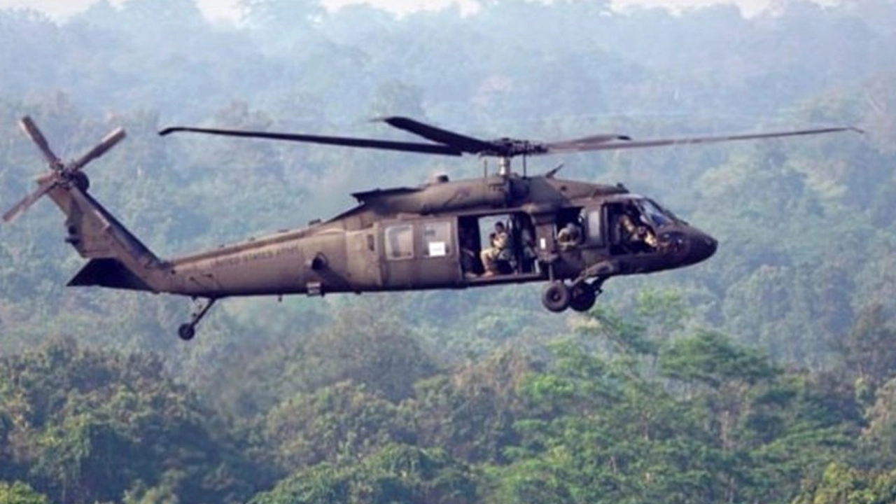 নিখোঁজ পাইলটদের সন্ধানে গিয়ে বিধ্বস্ত মার্কিন হেলিকপ্টার 