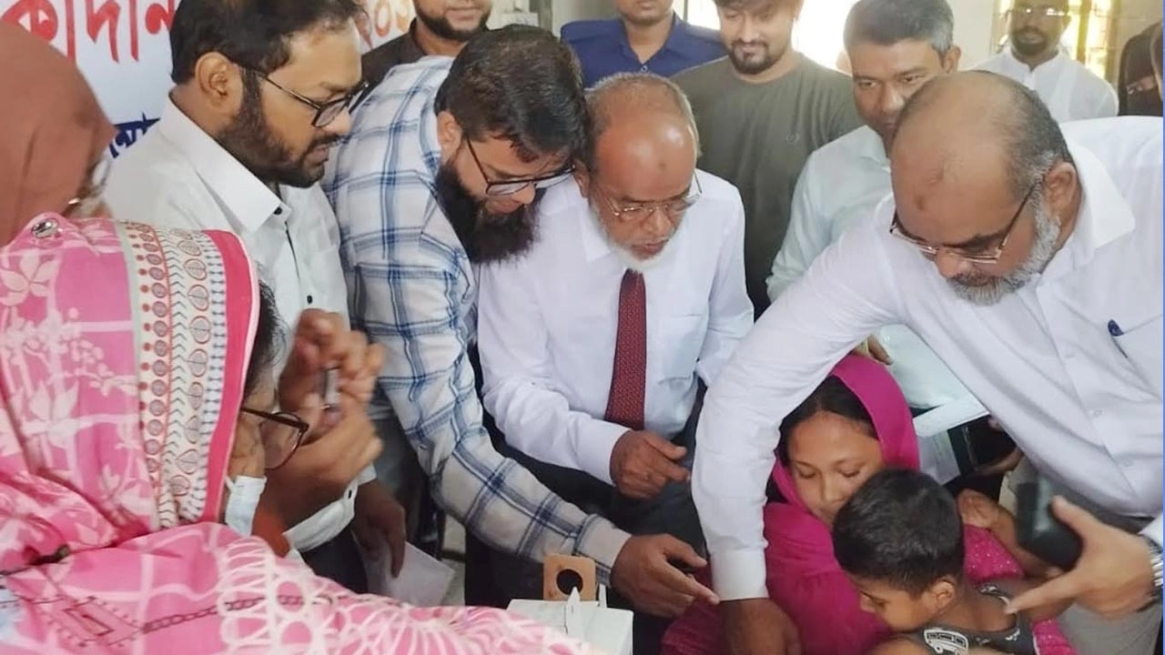 চাঁদপুরে হামের টিকাদান কর্মসূচি শুরু