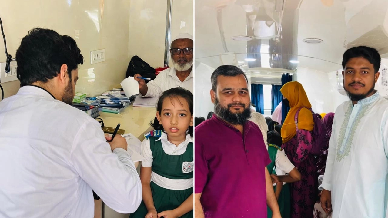 টঙ্গীতে শিশুদের জন্য ফ্রি চিকিৎসা সেবা প্রদান