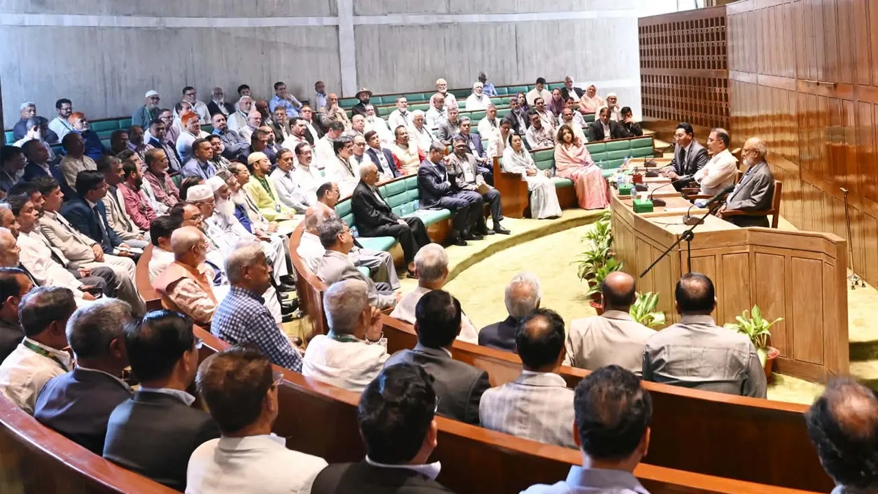 সরকারি দলের সংসদীয় সভা অনুষ্ঠিত ।। ছবি: সংগৃহীত