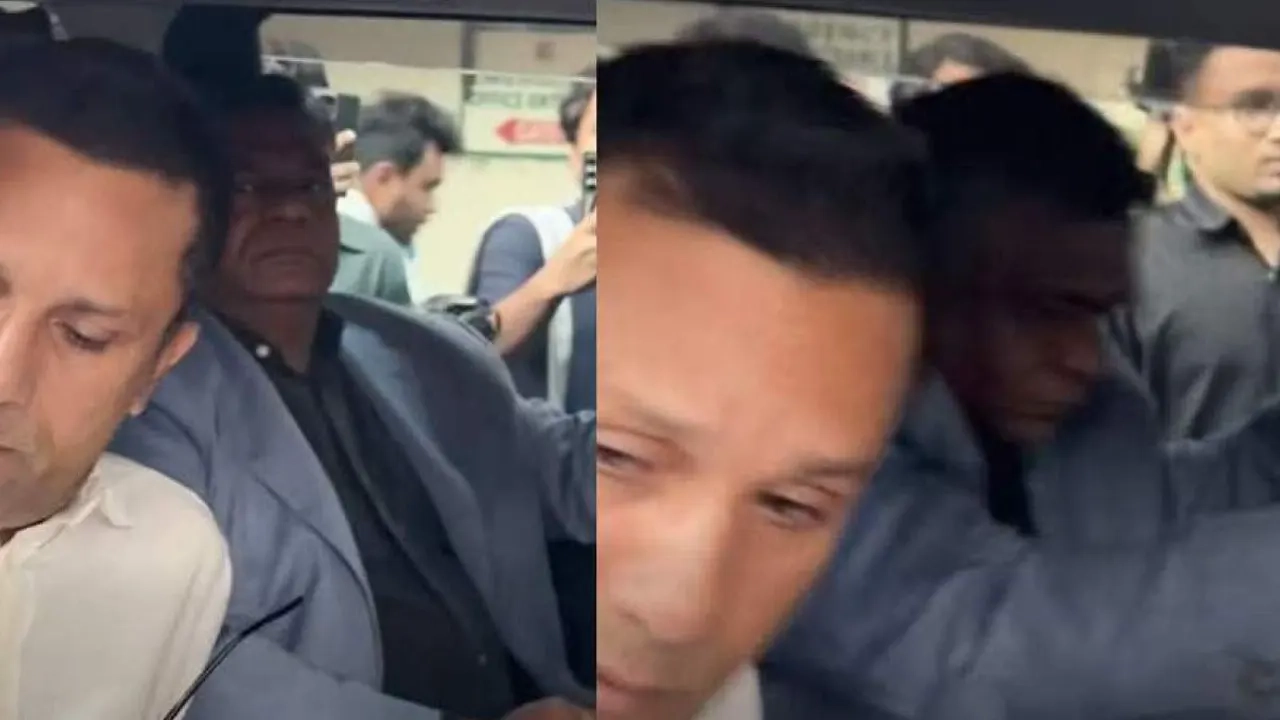 বিসিবি প্রাঙ্গন ত্যাগ করেন বুলবুল ।। ছবি: সংগৃহীত