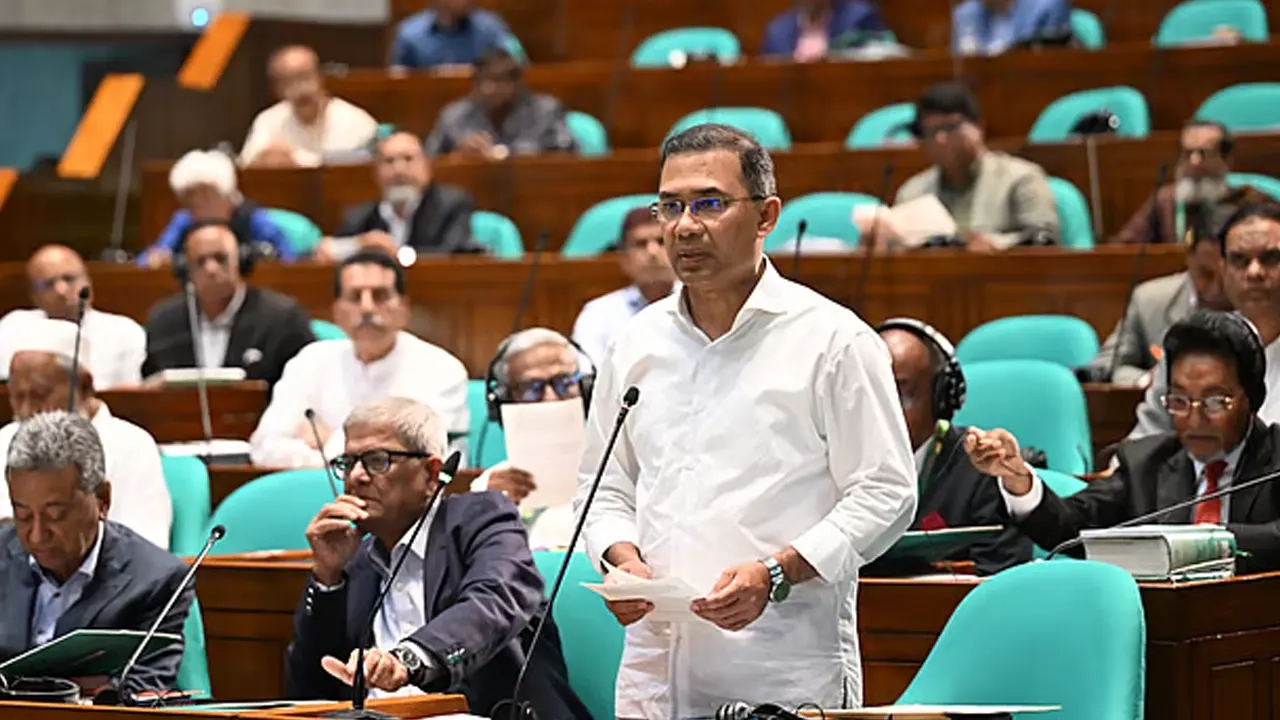 জাতীয় সংসদে বক্তব্য রাখছেন প্রধানমন্ত্রী ।। ফাইল ছবি