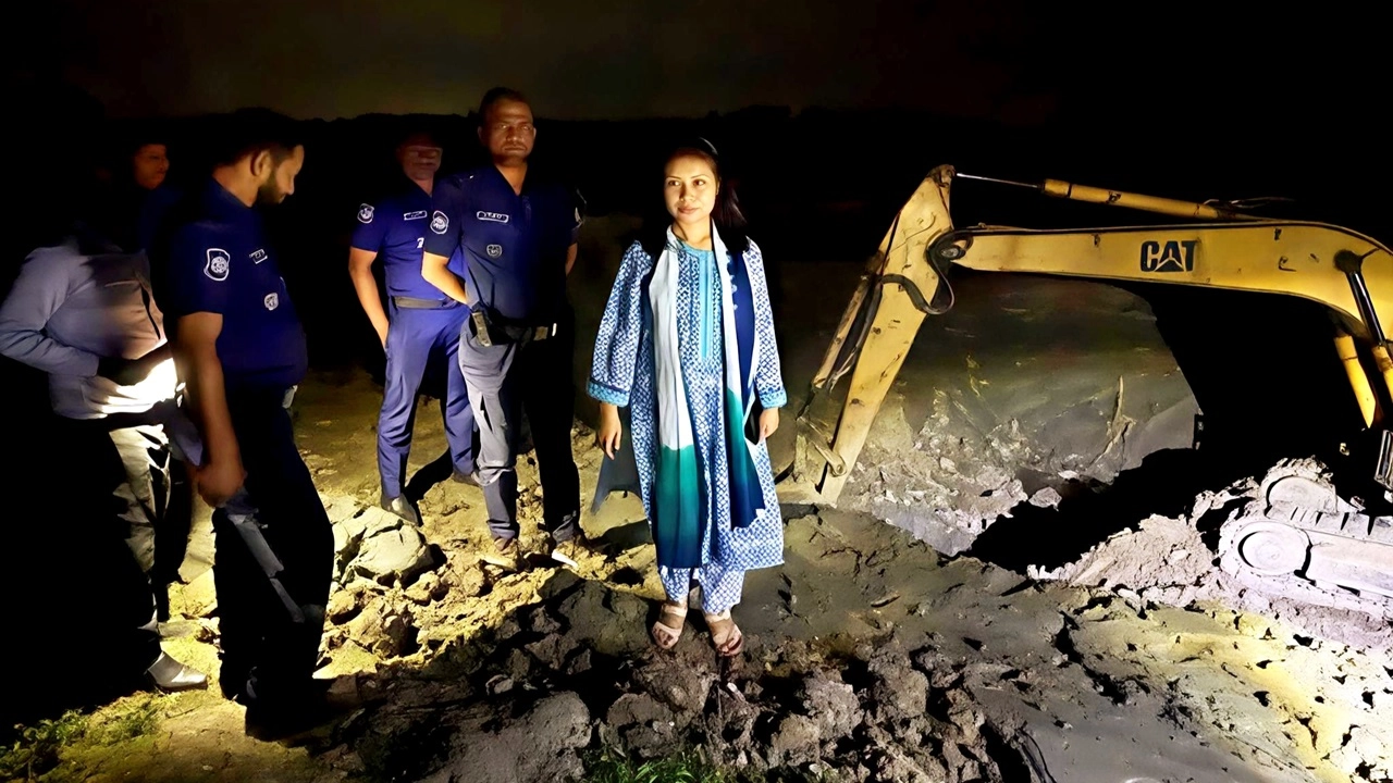 উপজেলা সহকারী কমিশনার (ভূমি) ও এক্সিকিউটিভ ম্যাজিস্ট্রেট রিফাত আনজুম পিয়া