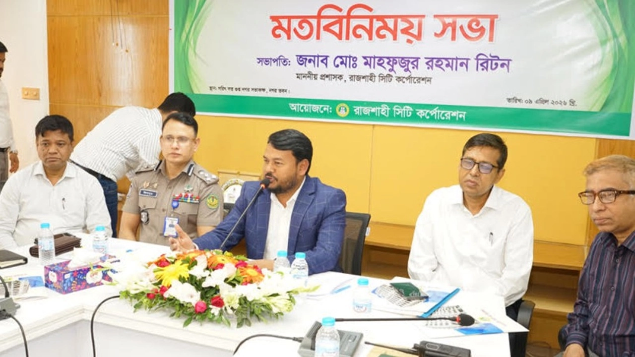 রাসিকে দপ্তর প্রধানদের মতবিনিময়