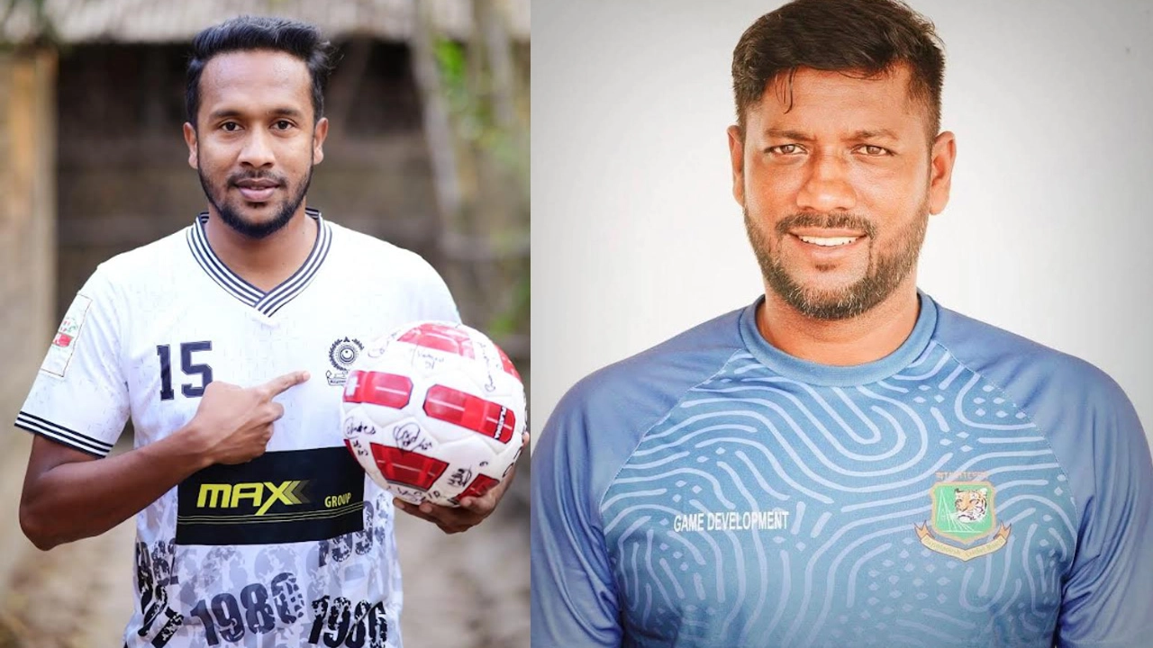 ক্রিকেটার শিবলু ও ফুটবলার রানা