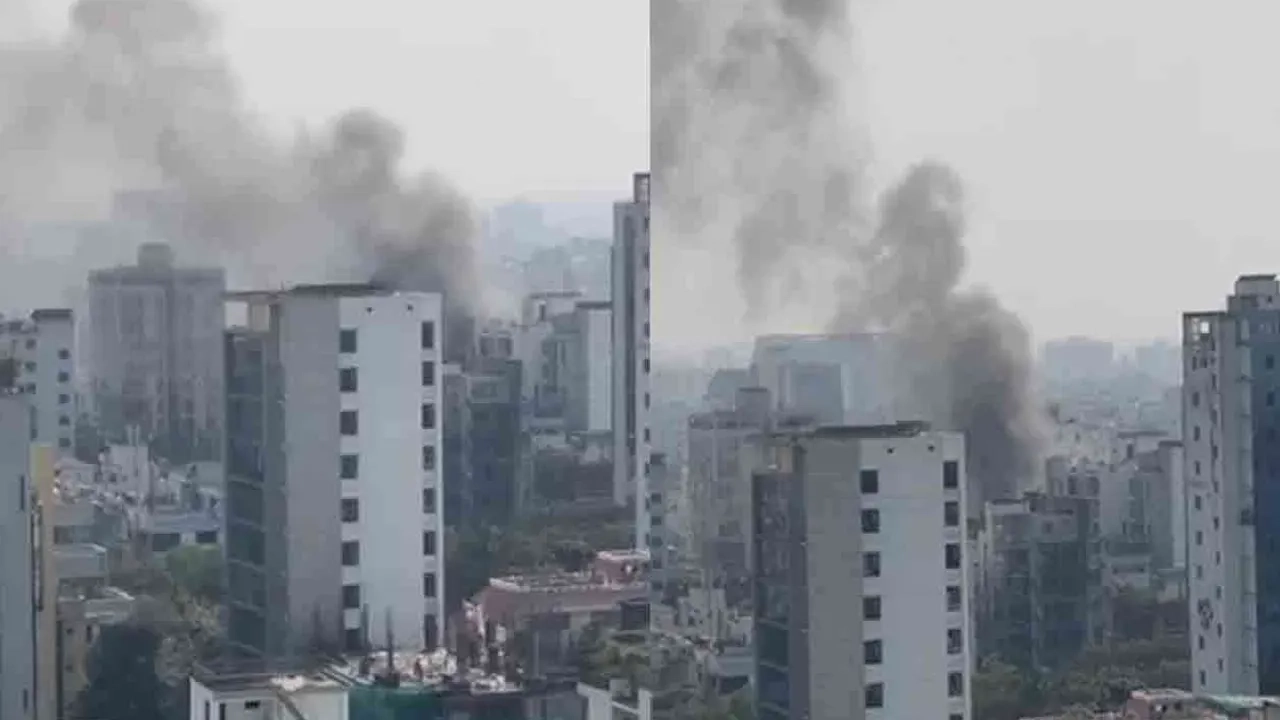 এলিফ্যান্ট রোডে আবাসিক একটি ভবনে অগ্নিকাণ্ড