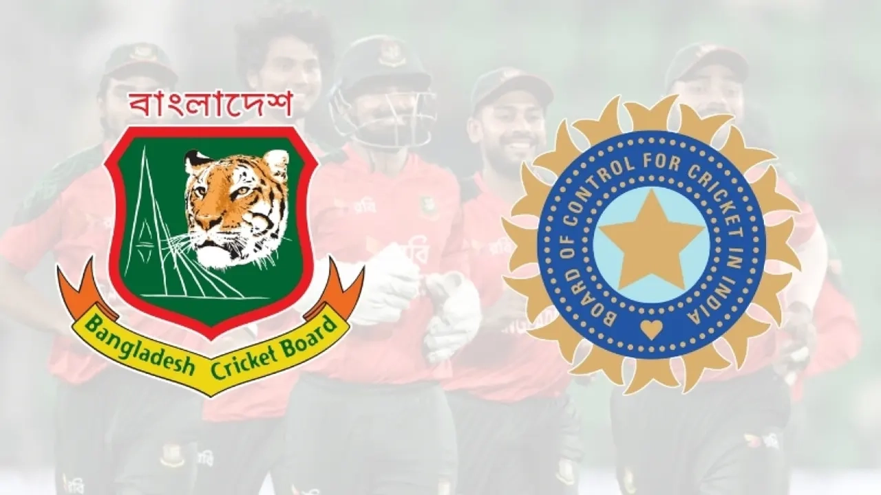 বিসিবি এবং বিসিসিআইয়ের লোগো