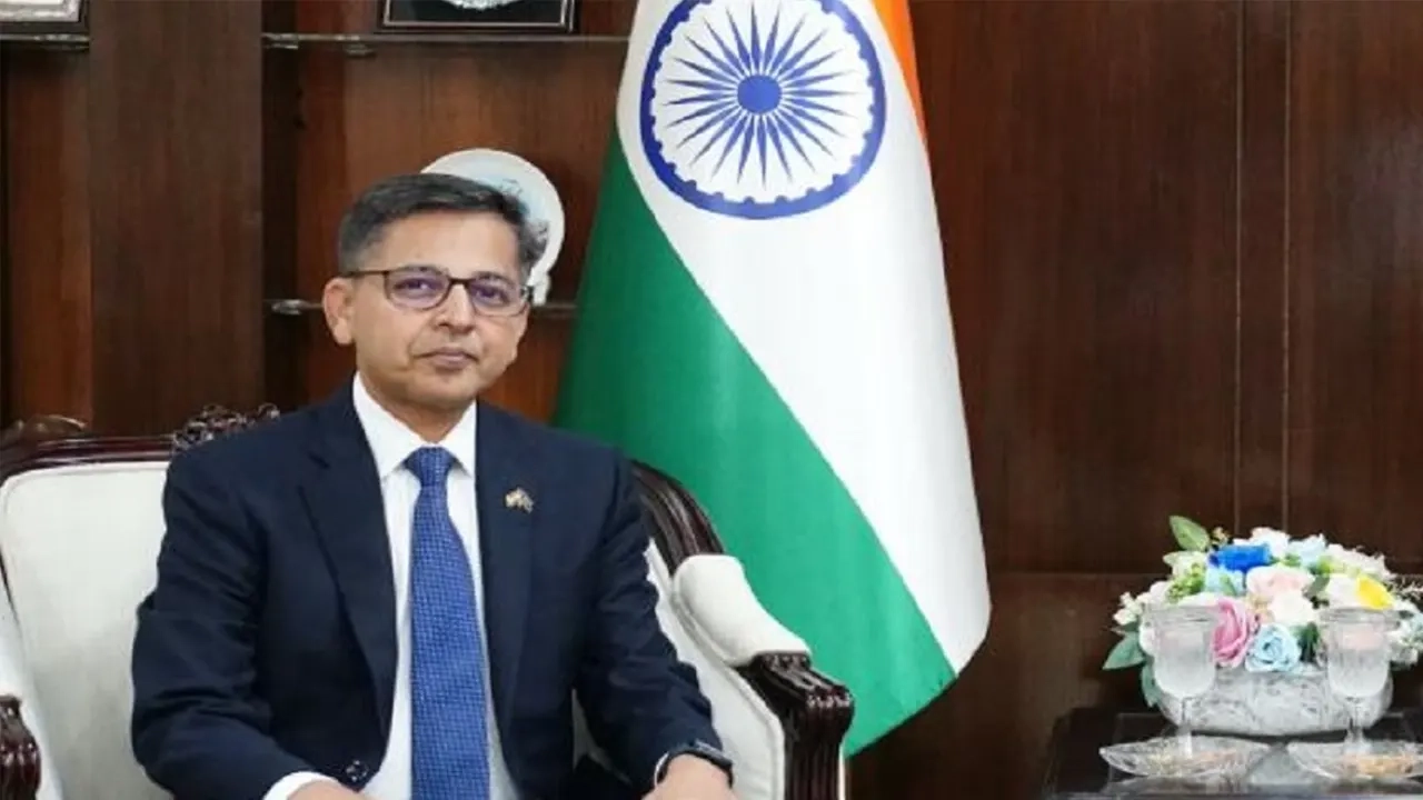 ঢাকায় নিযুক্ত ভারতীয় হাইকমিশনার প্রণয় কুমার ভার্মা ।। ফাইল ছবি