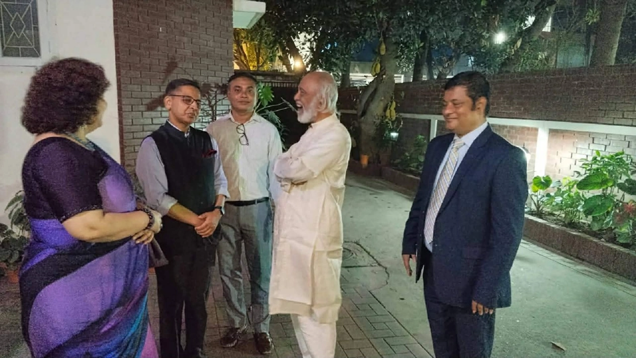 মঈন খানের বাসায় ৭ দেশের রাষ্ট্রদূতের নৈশভোজ